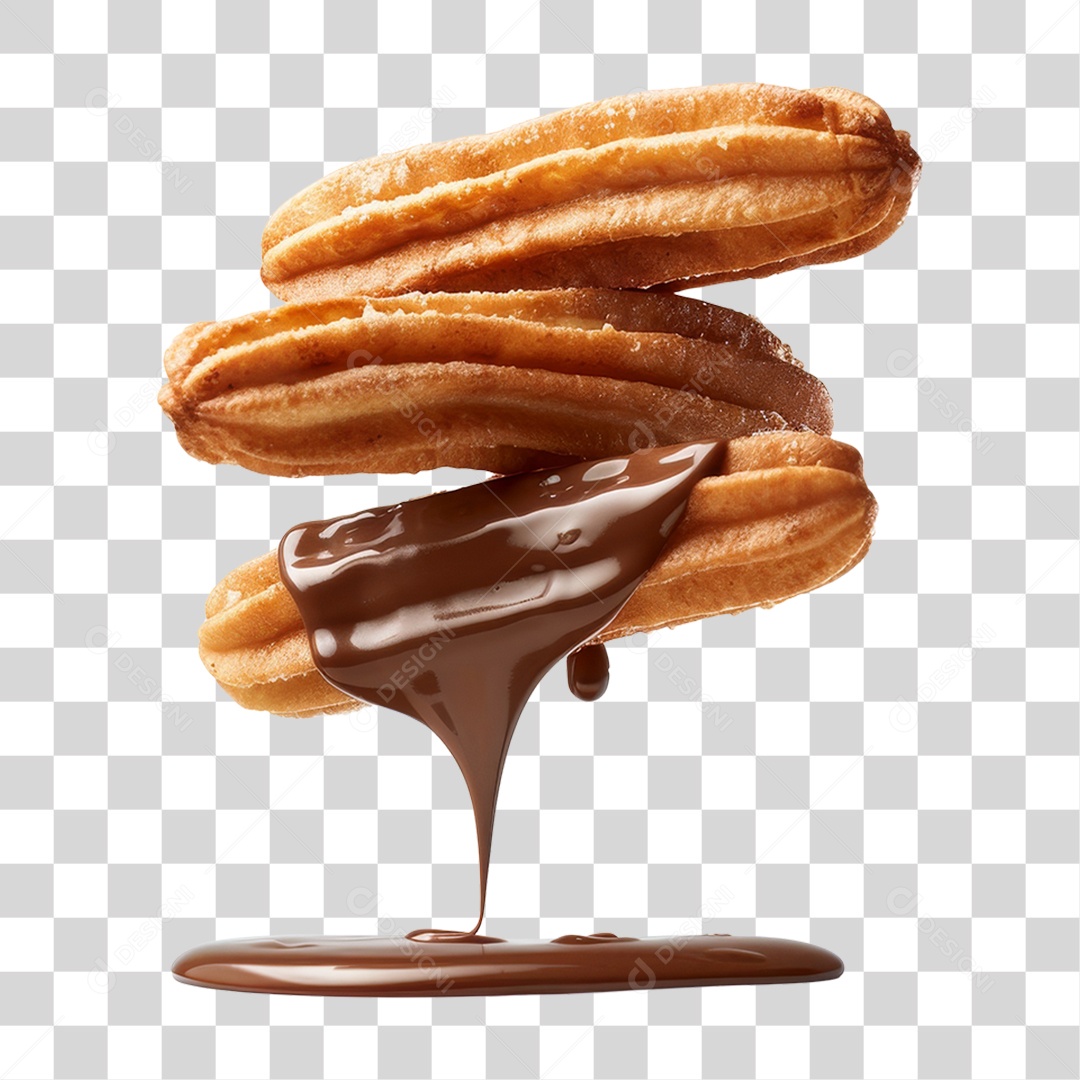 Churros Doces PNG Transparente