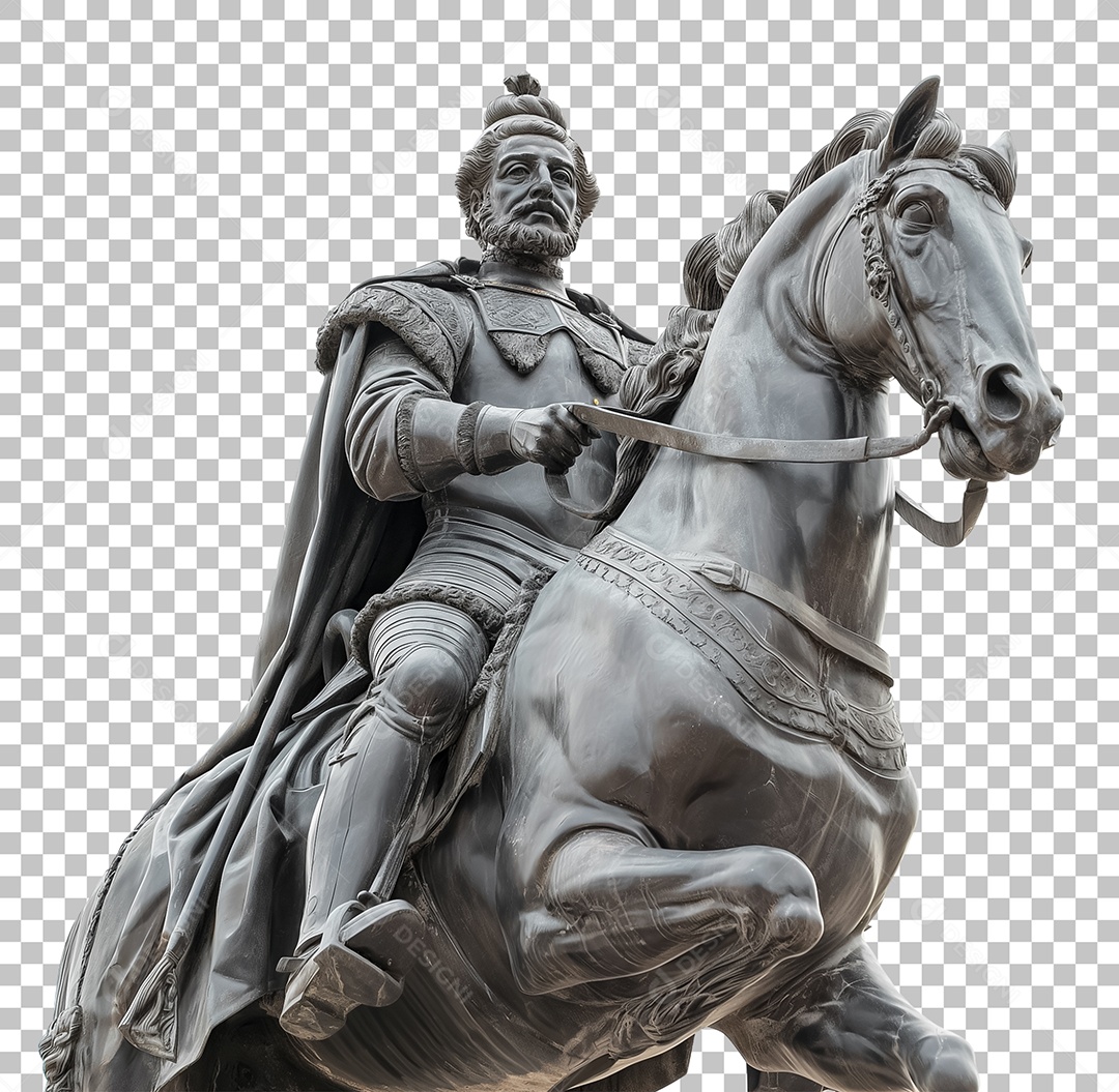 Estatua da Independência Elemento 3D para Composição PSD