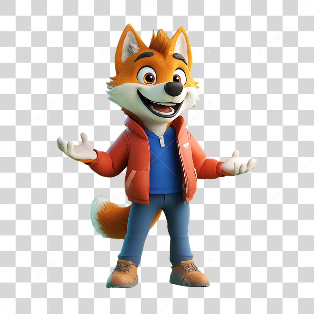 Personagem Mascote PNG Transparente