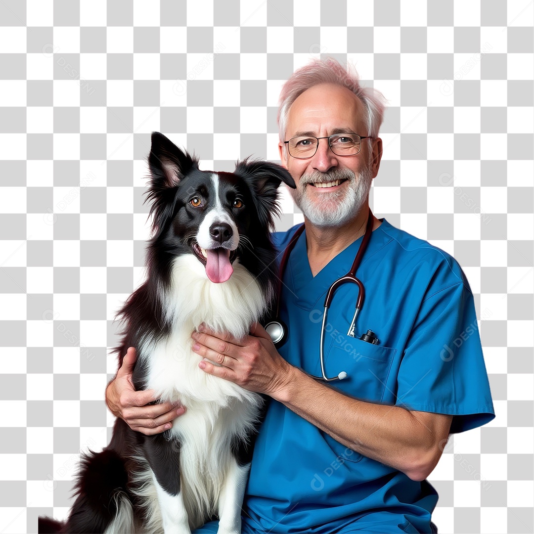 Médico Veterinário PNG Transparente