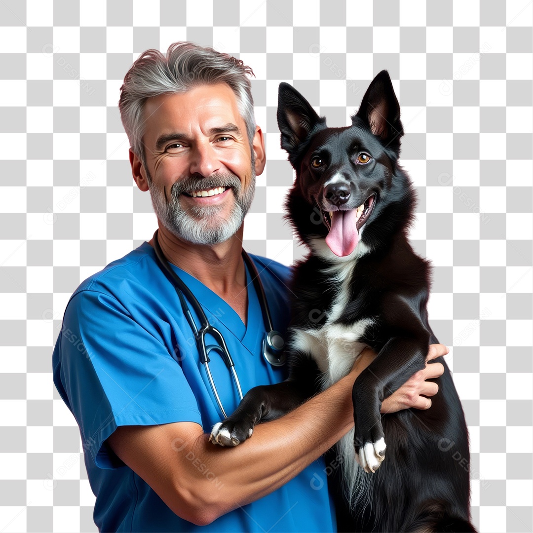 Médico Veterinário PNG Transparente