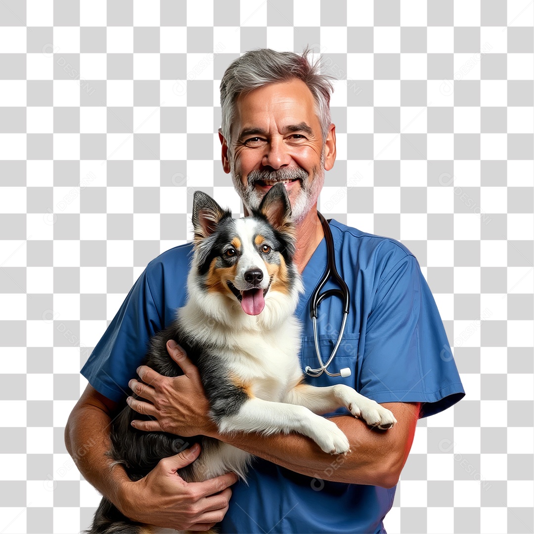 Médico Veterinário PNG Transparente