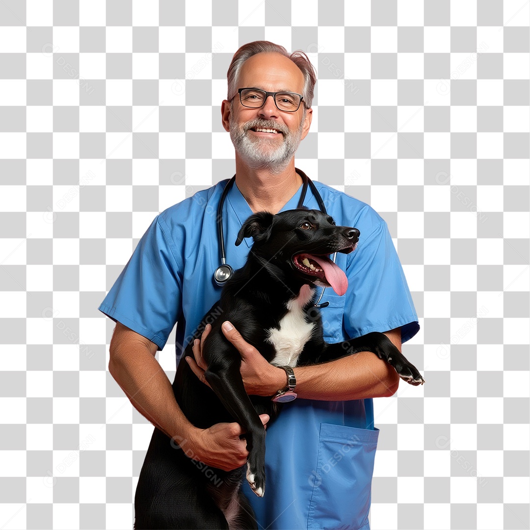 Médico Veterinário PNG Transparente