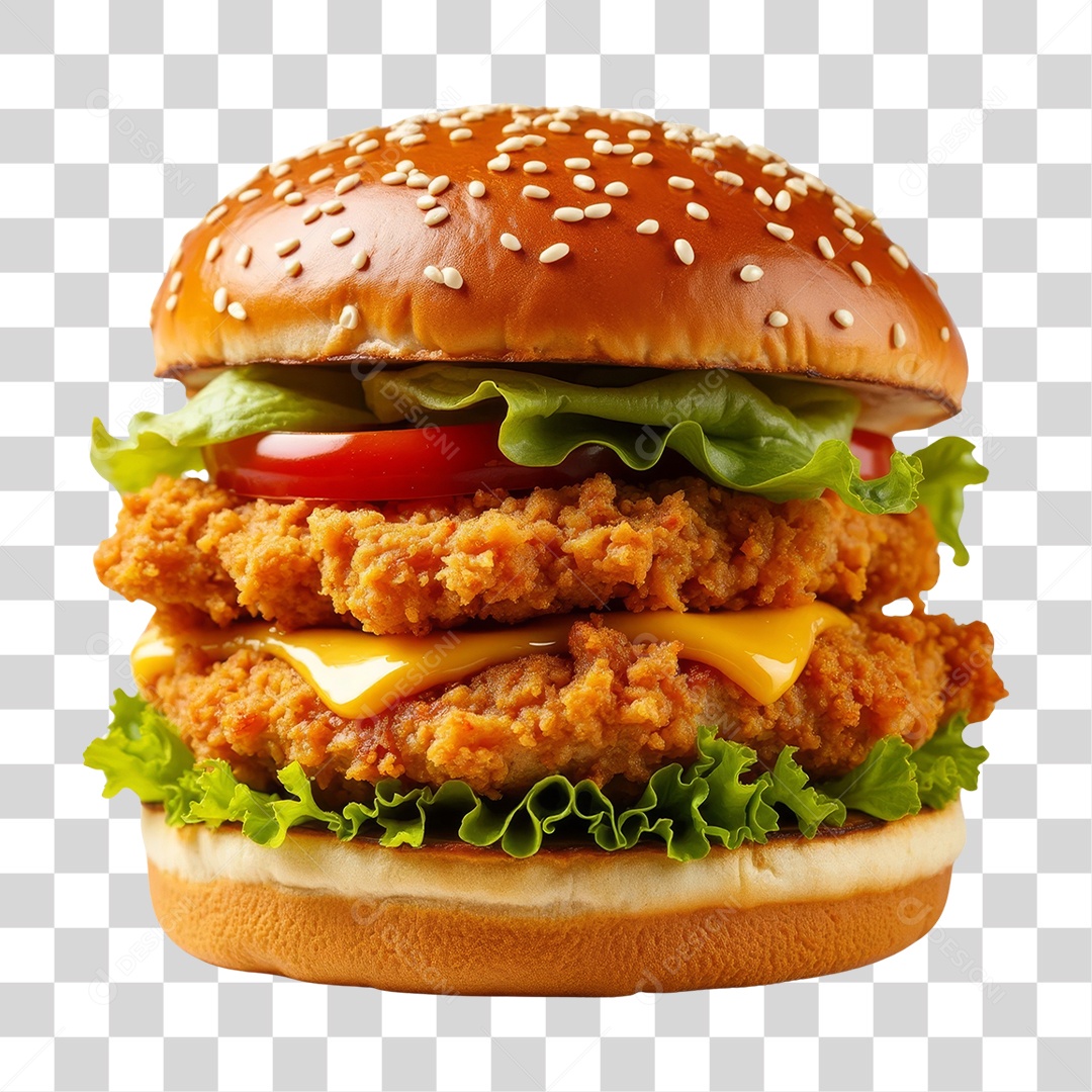 Hambúrguer Lanche PNG Transparente