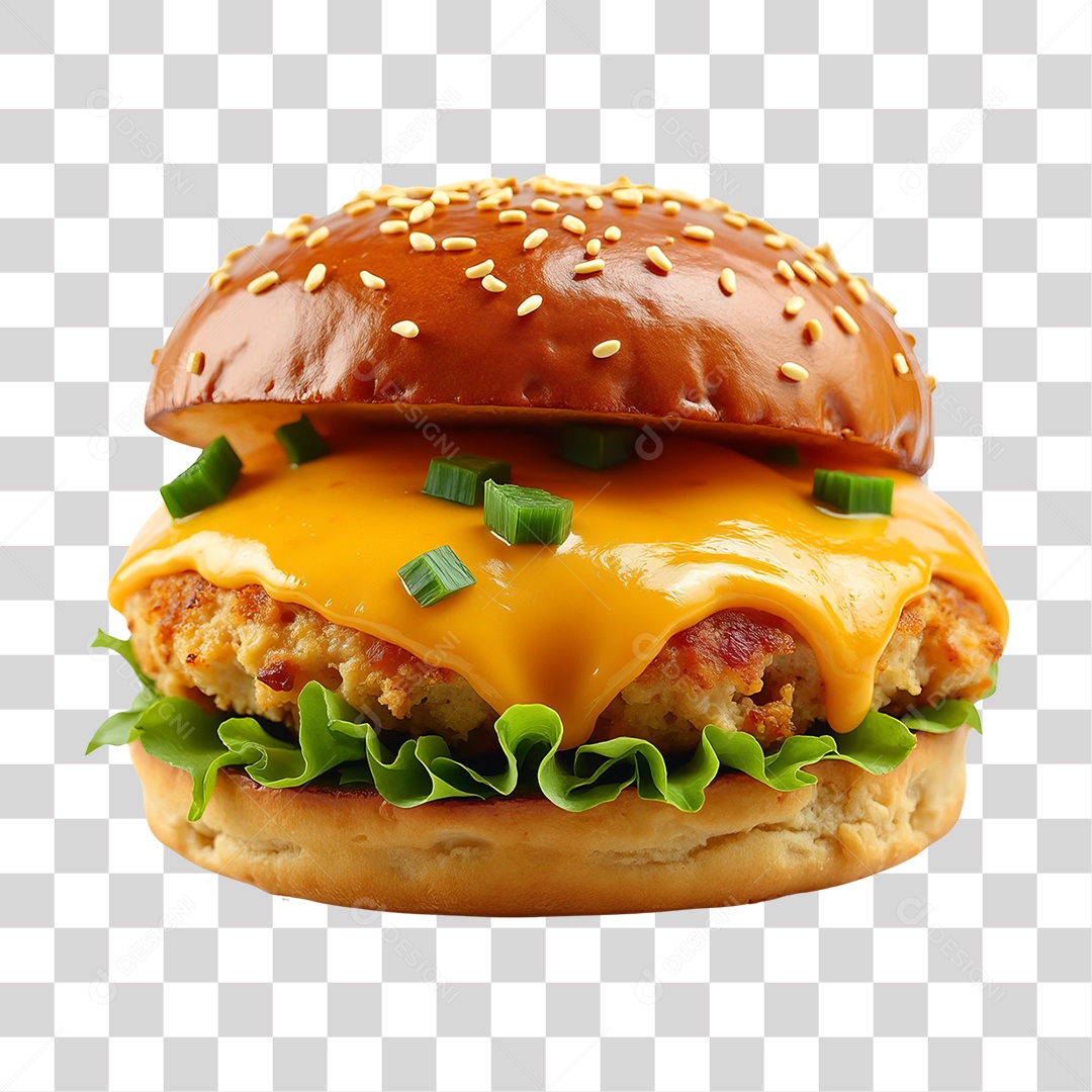 Hambúrguer Lanche PNG Transparente