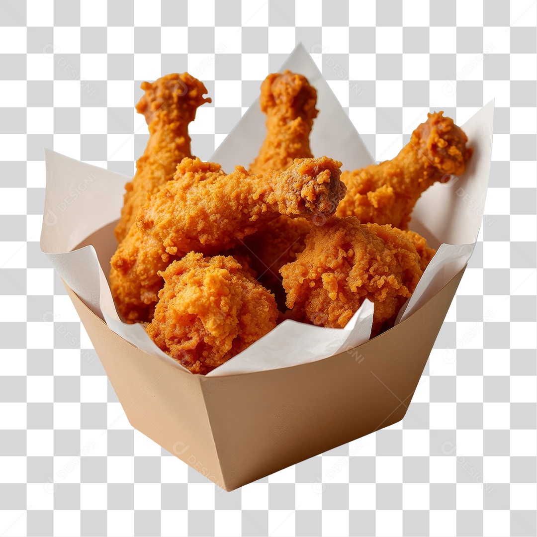 Coxinha Frita PNG Transparente