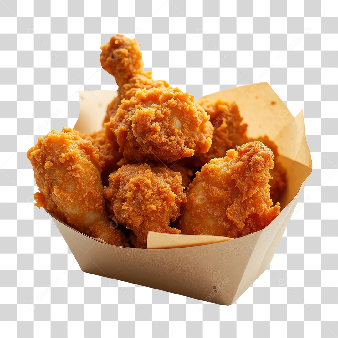 Coxinha Frita PNG Transparente