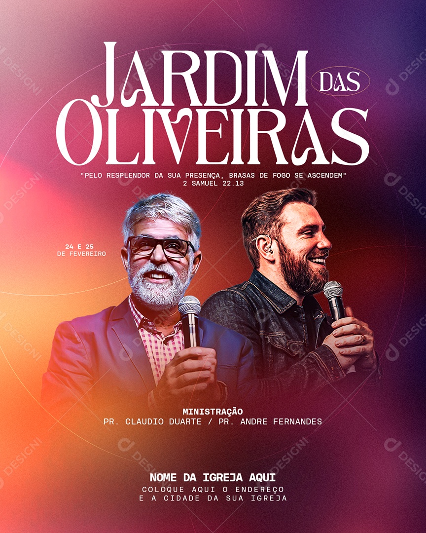 Jardim das Oliveiras Social Media PSD Editável