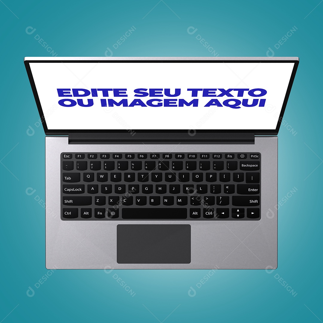 Notebook Mockup PSD Editável