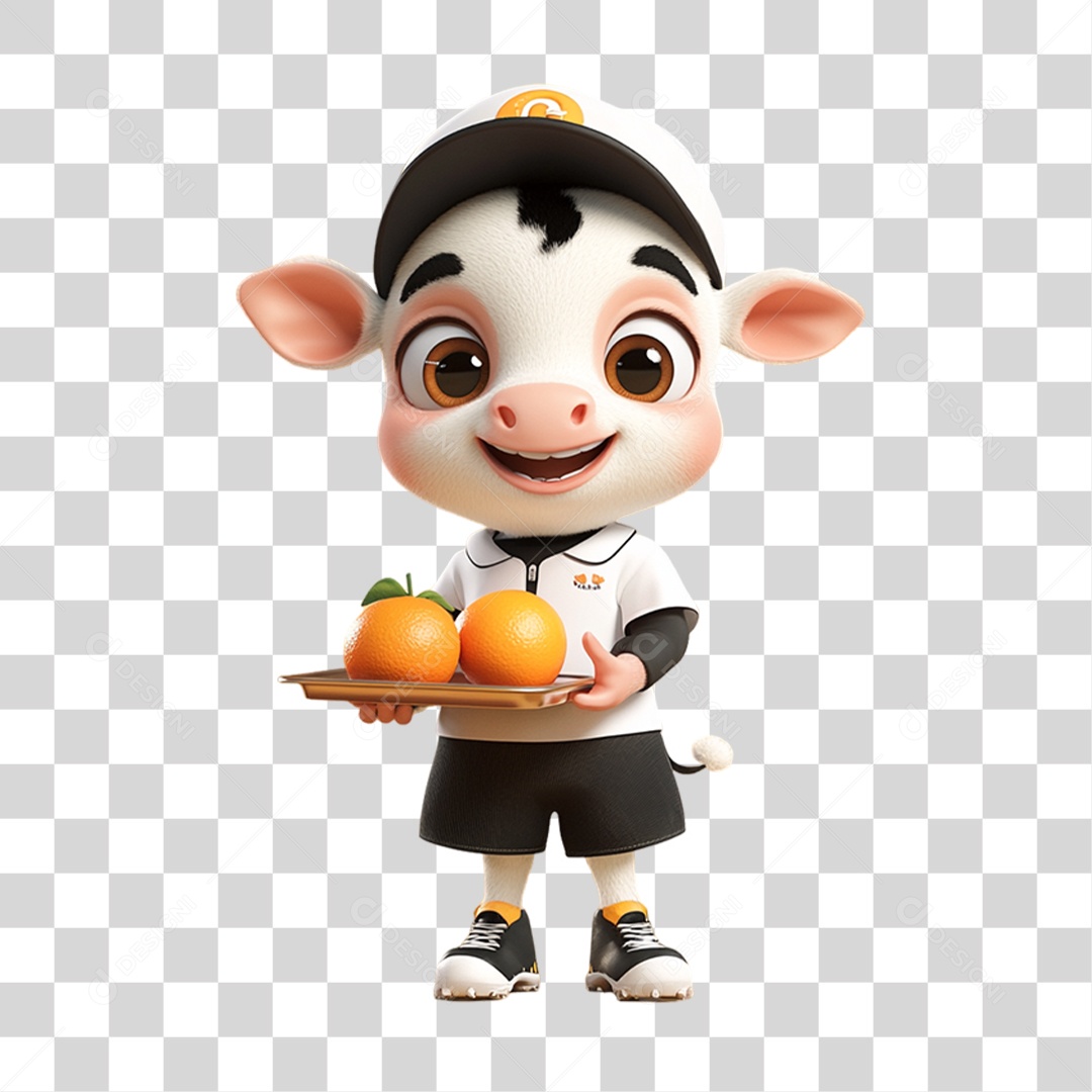 Elemento 3D Pet Mascote PNG Transparente