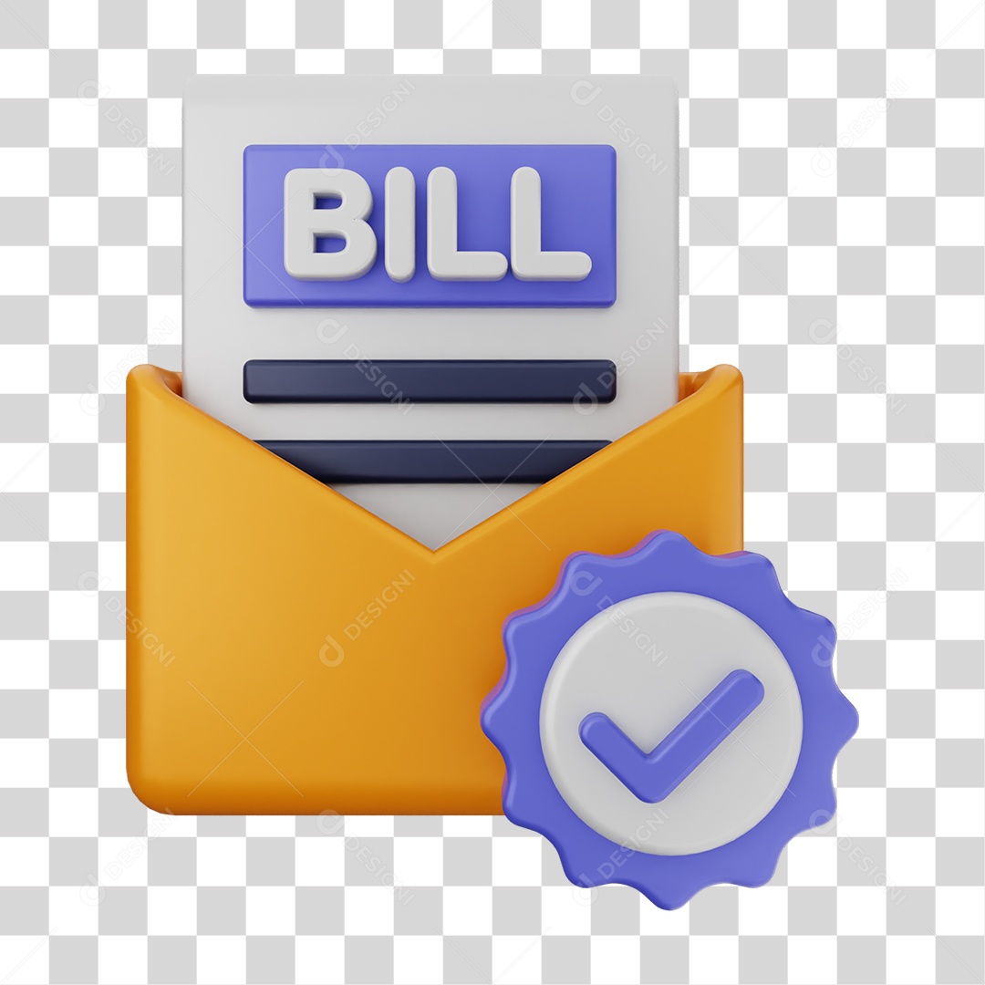 Ícone Pasta de Arquivos com Verificação PNG Transparente