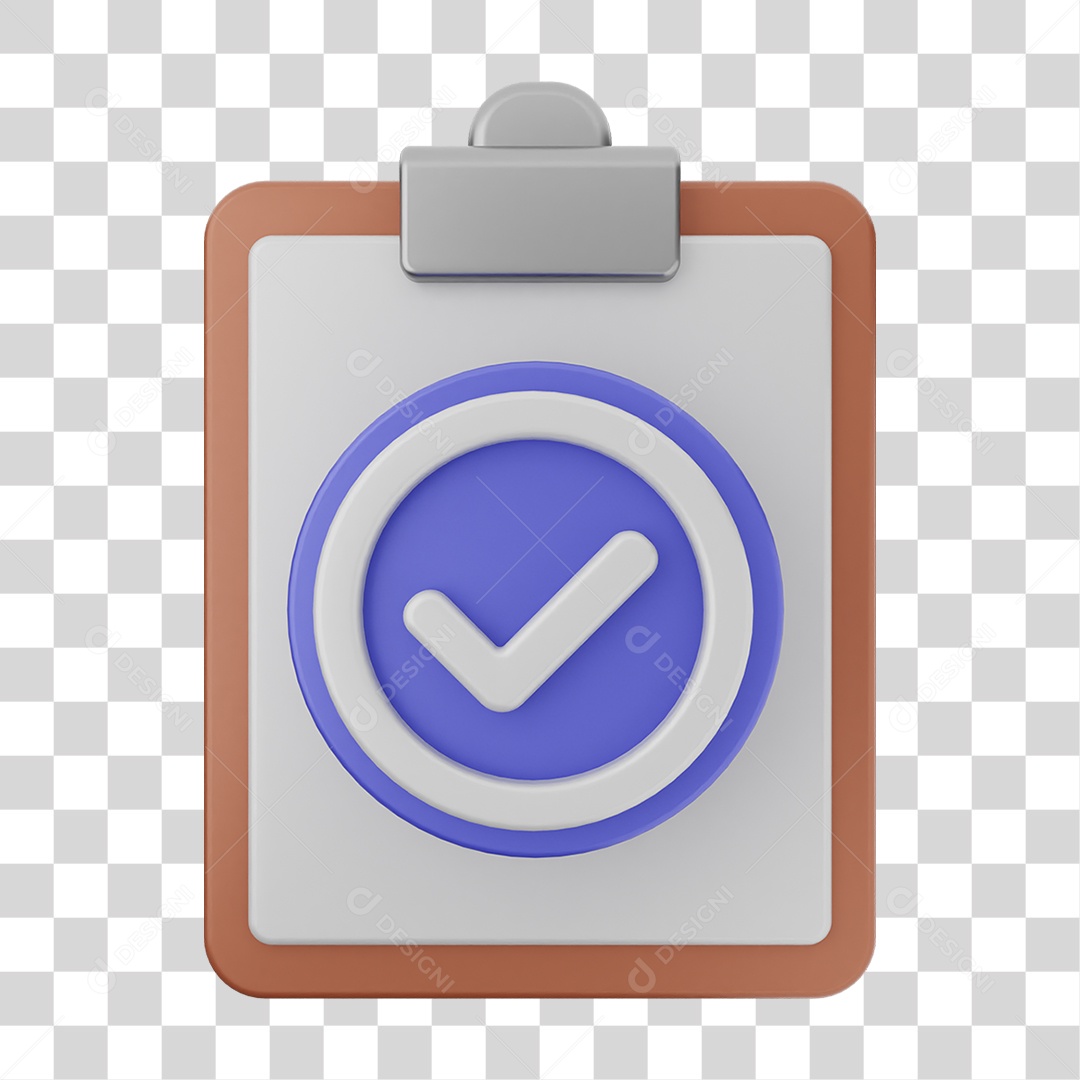 Ícones de Arquivos com Verificação PNG Transparente