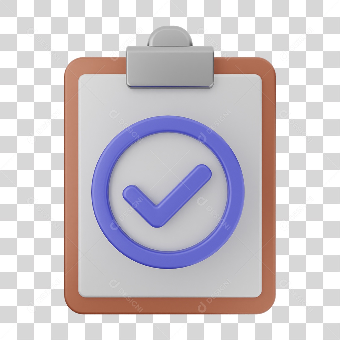 Ícones de Arquivos com Verificação PNG Transparente