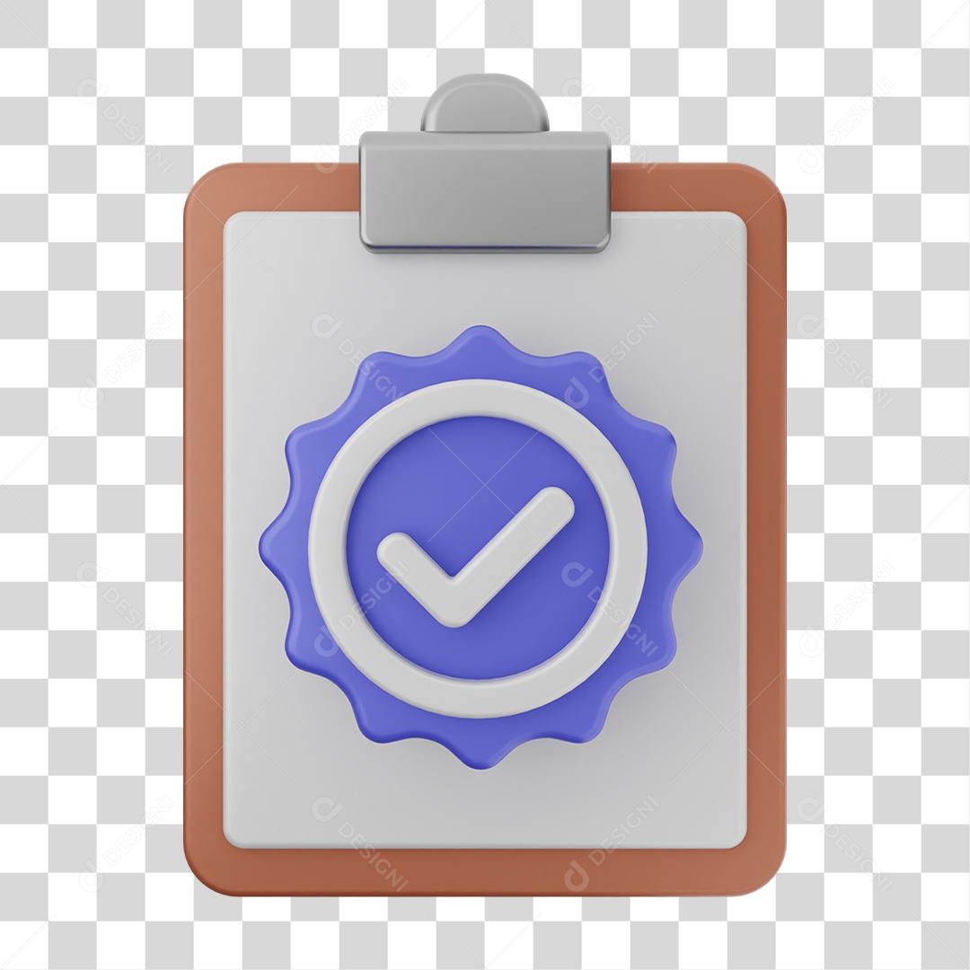 Ícones de Arquivos com Verificação PNG Transparente