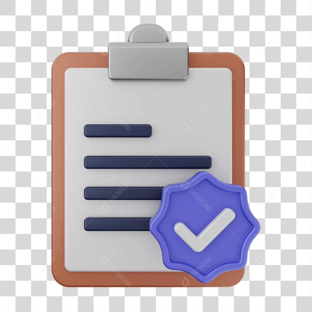 Ícones de Arquivos com Verificação PNG Transparente