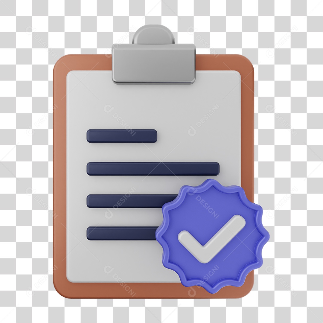 Ícones de Arquivos com Verificação PNG Transparente