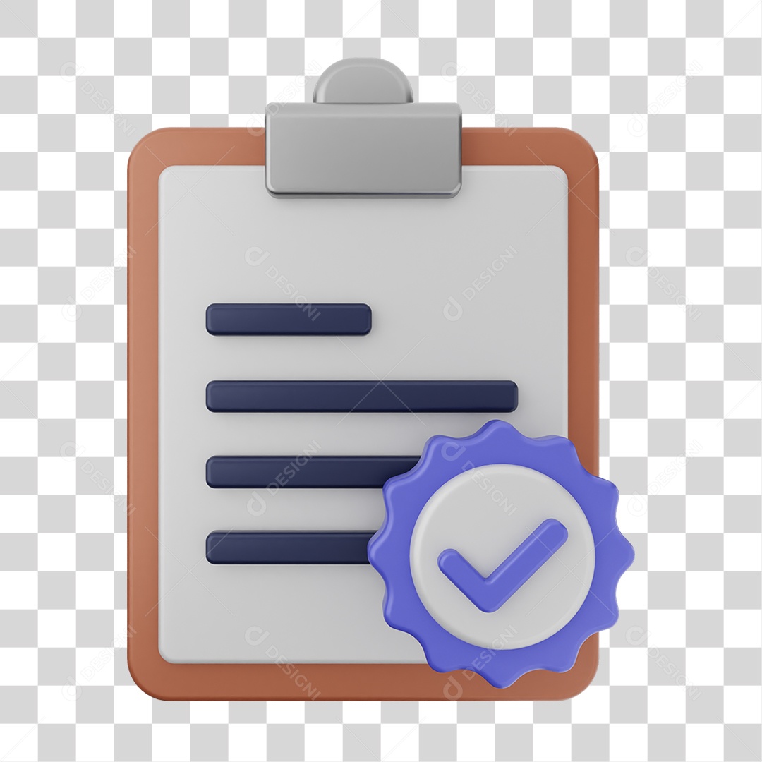 Ícones de Arquivos com Verificação PNG Transparente