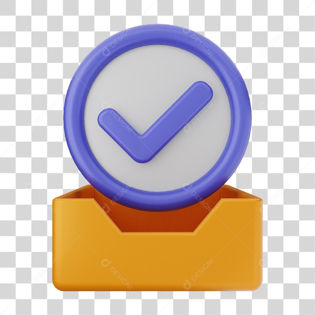 Pasta de Arquivos com Verificação PNG Transparente