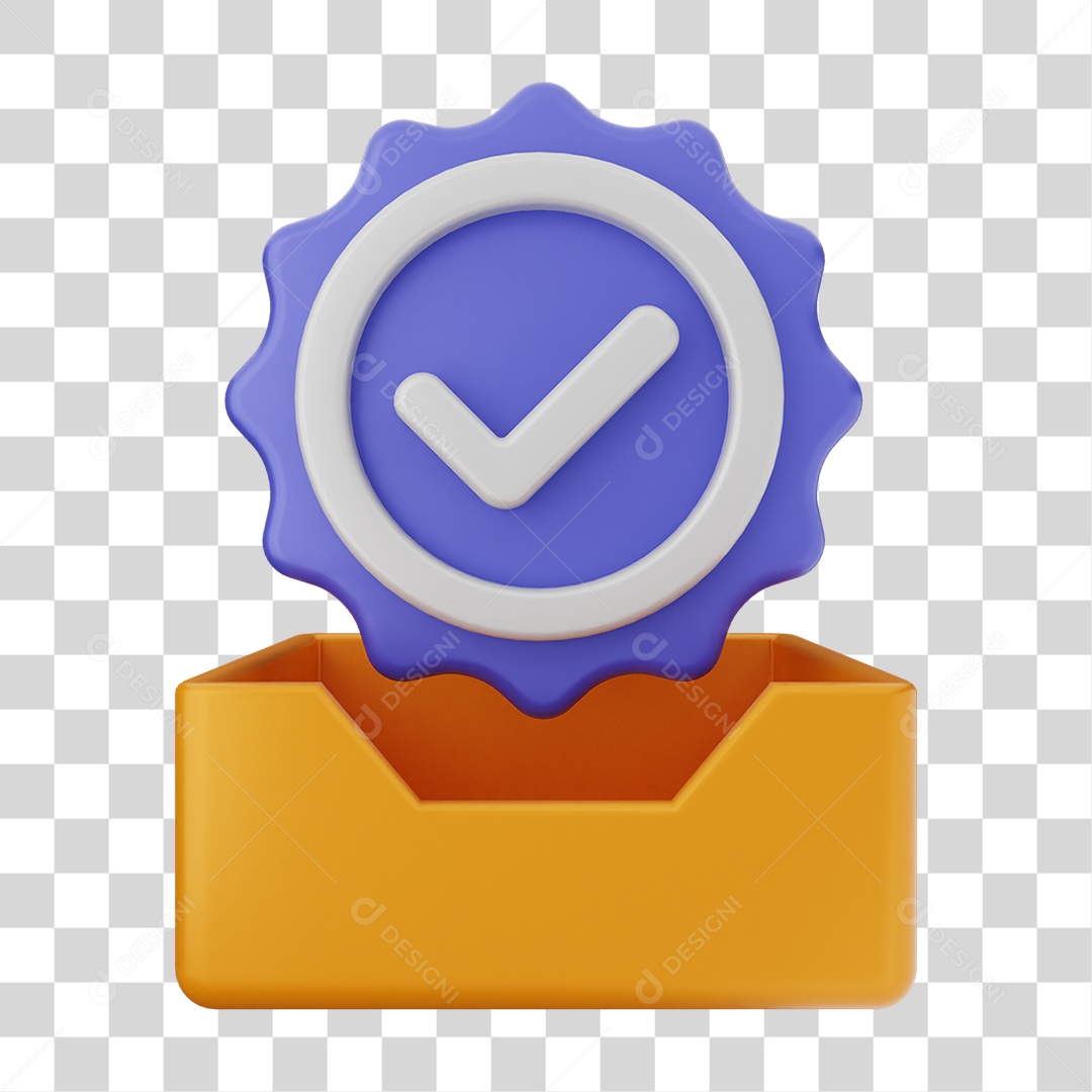 Pasta de Arquivos com Verificação PNG Transparente