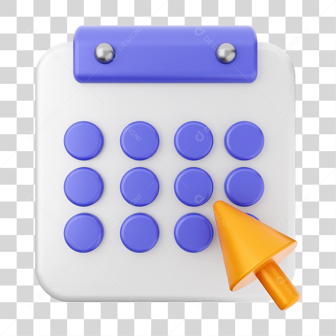 Calendário Datas PNG Transparente