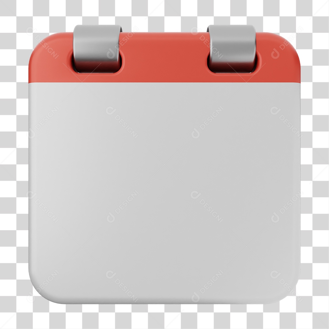 Elemento 3D Calendário Dias Datas PNG Transparente