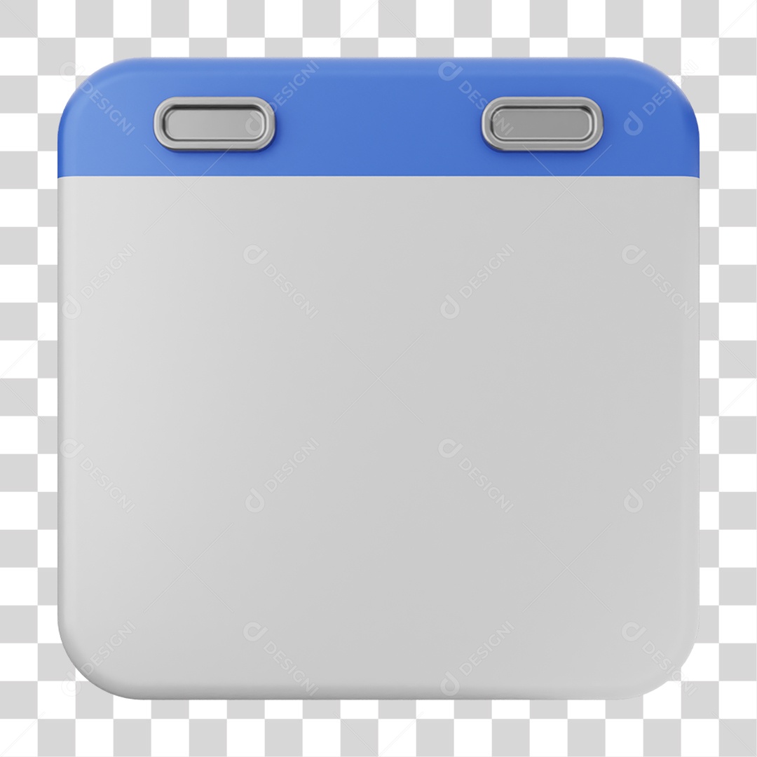 Elemento 3D Calendário Dias Datas PNG Transparente