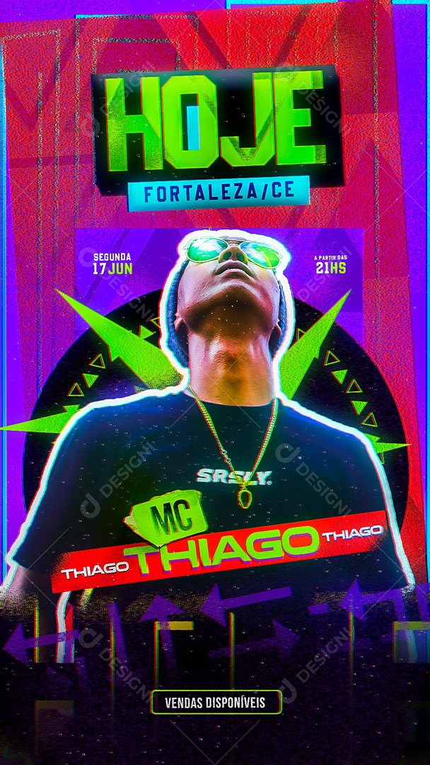 Story Funk Social Media PSD Editável