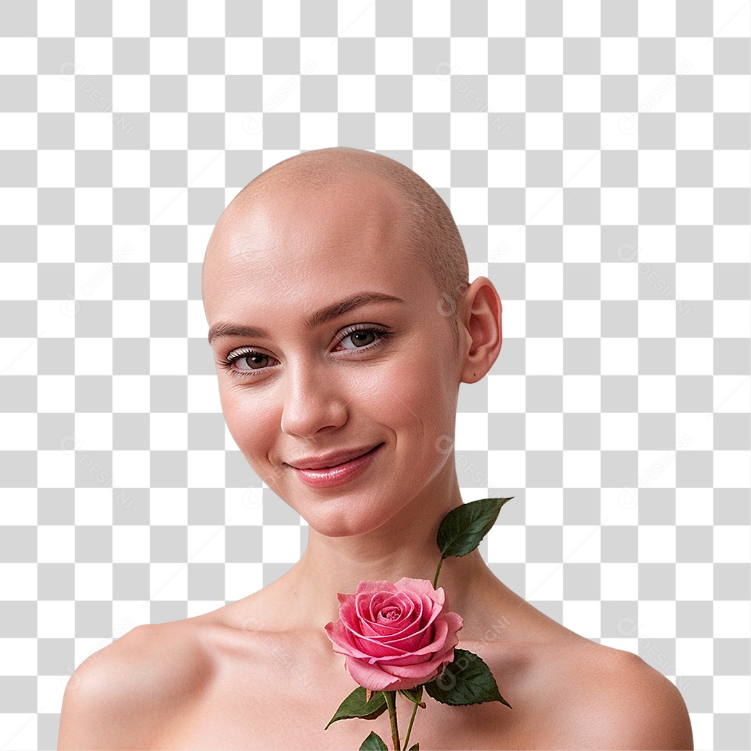 Mulher Câncer de mama outubro rosa