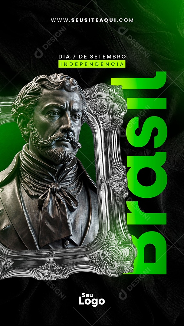 Story Independence Day of Brazil September 07 Social Media PSD Edit