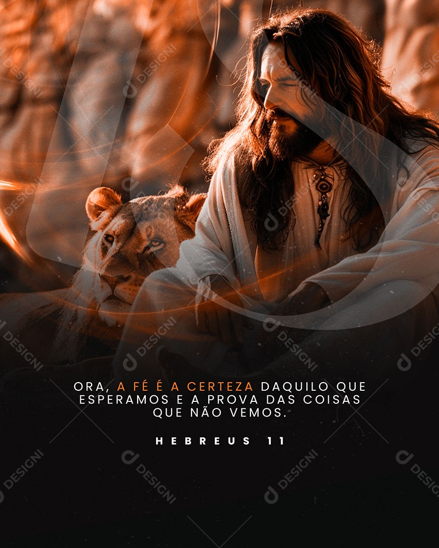 Igreja a Fé é a Certeza Social Media PSD Editável