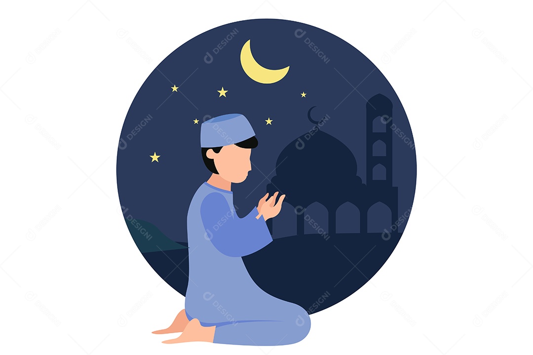 Conceito de Ilustração do Ramadan Vetor EPS