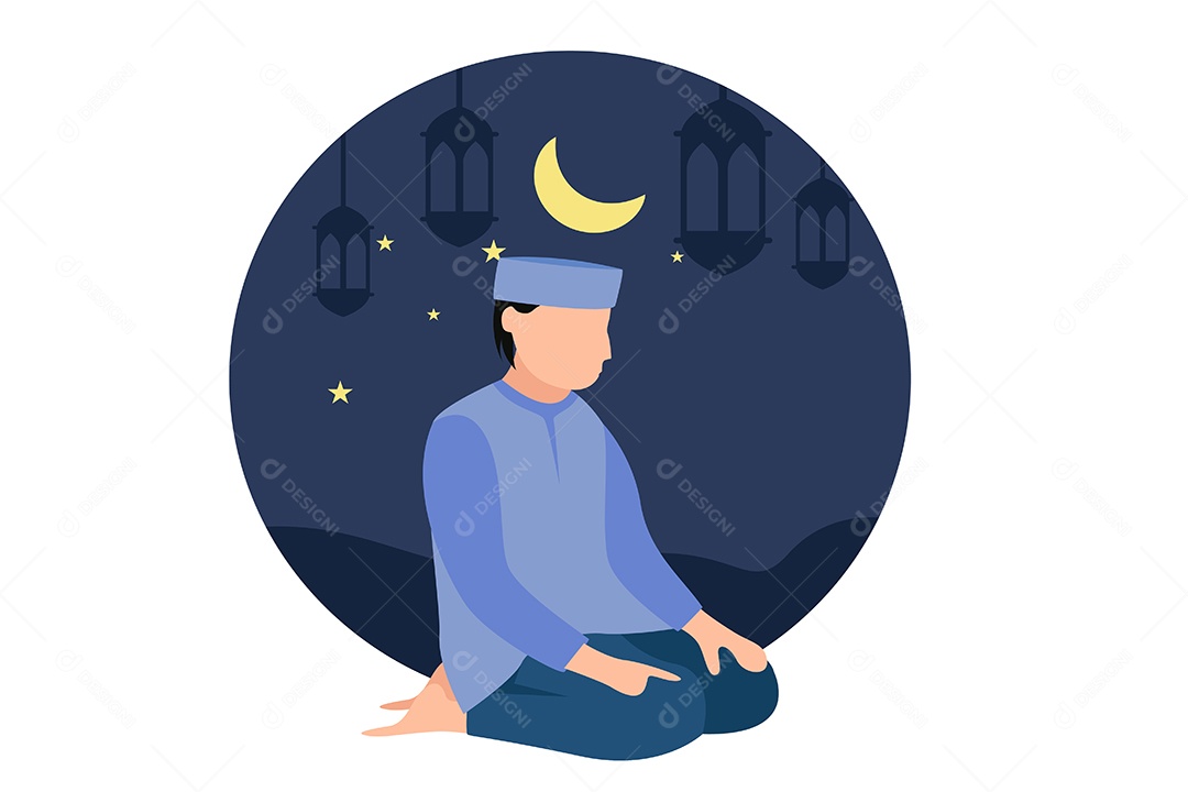 Conceito de Ilustração do Ramadan Vetor EPS