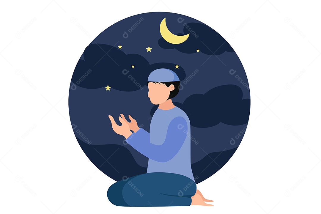 Conceito de Ilustração do Ramadan Vetor EPS