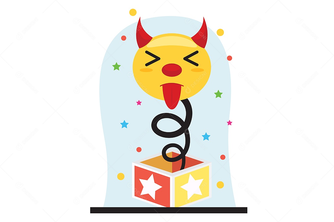 Ilustração do Dia da Mentira 01 de Abril Vetor EPS