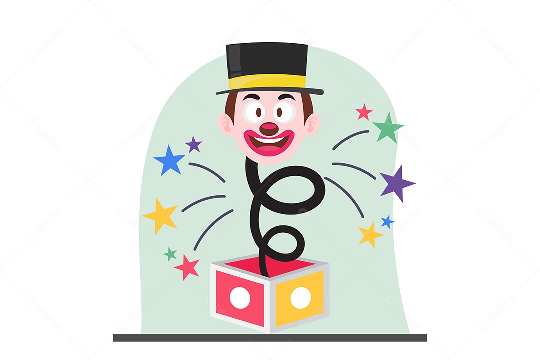 Ilustração do Dia da Mentira 01 de Abril Vetor EPS