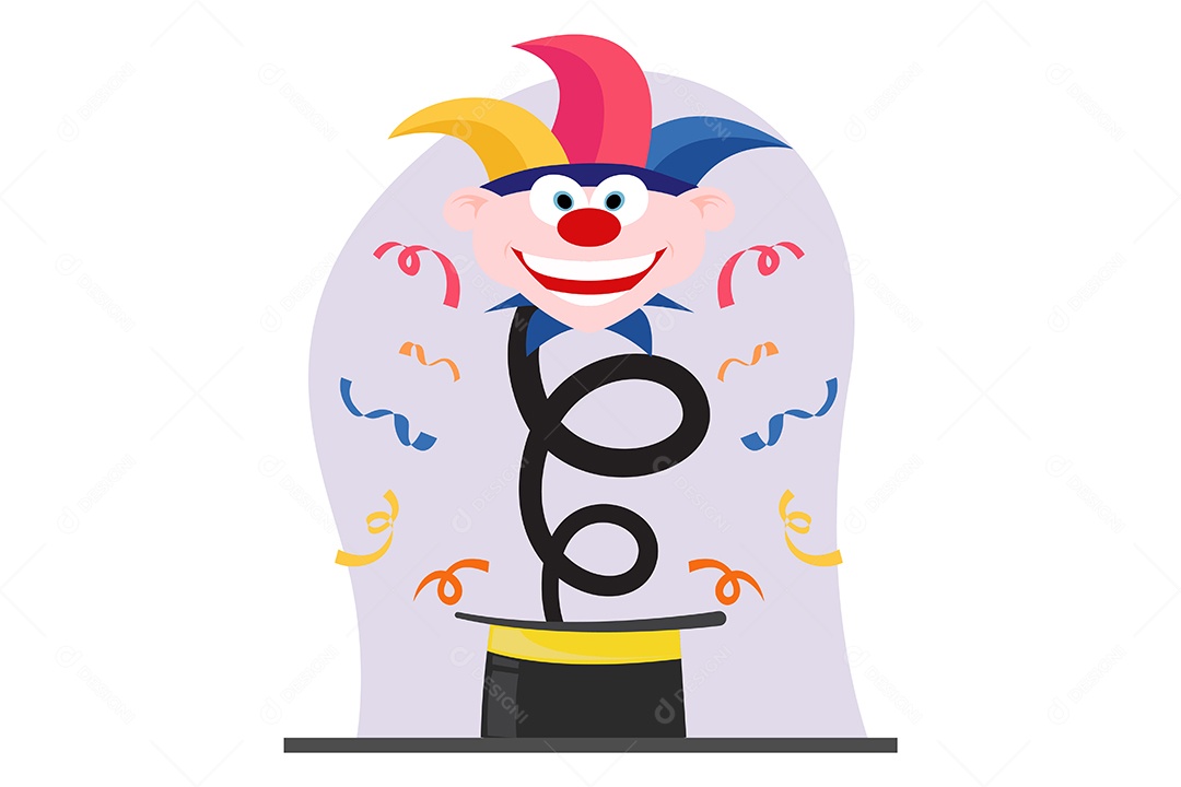 Ilustração do Dia da Mentira 01 de Abril Vetor EPS