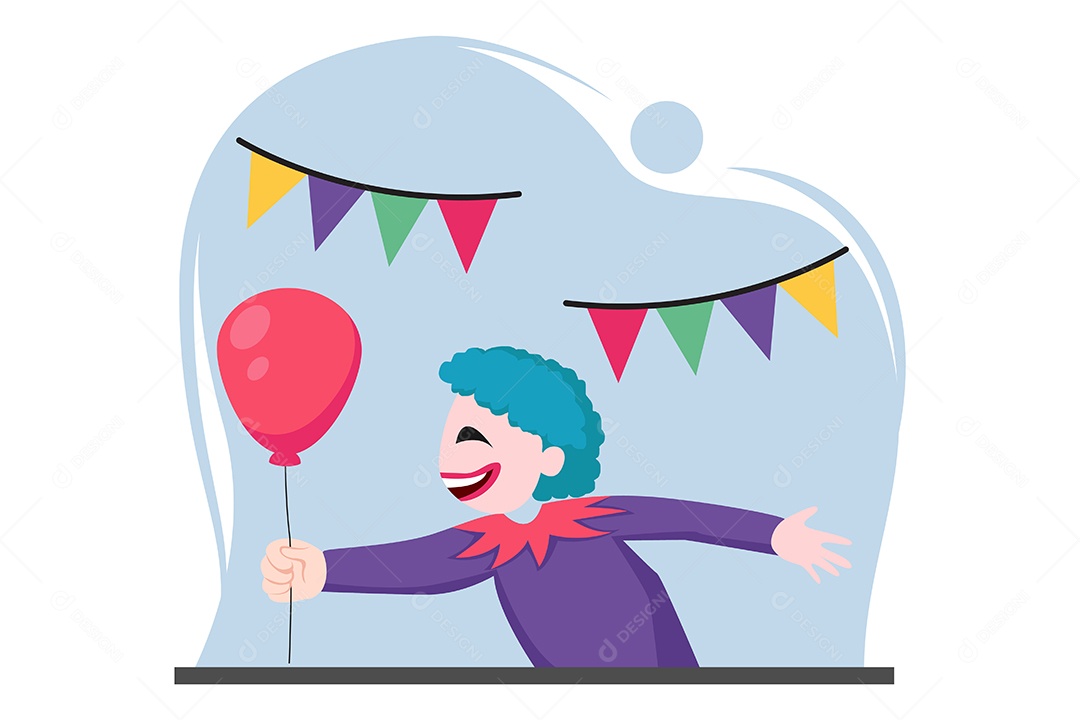 Ilustração do Dia da Mentira 01 de Abril Vetor EPS