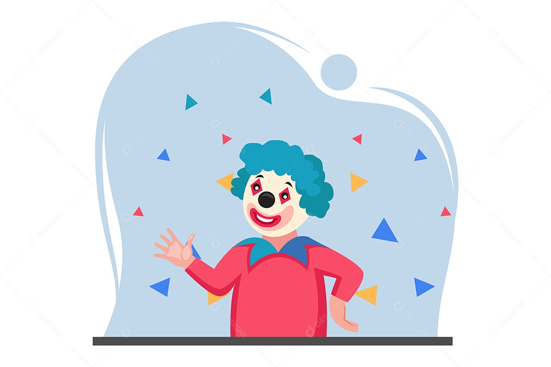 Ilustração do Dia da Mentira 01 de Abril Vetor EPS