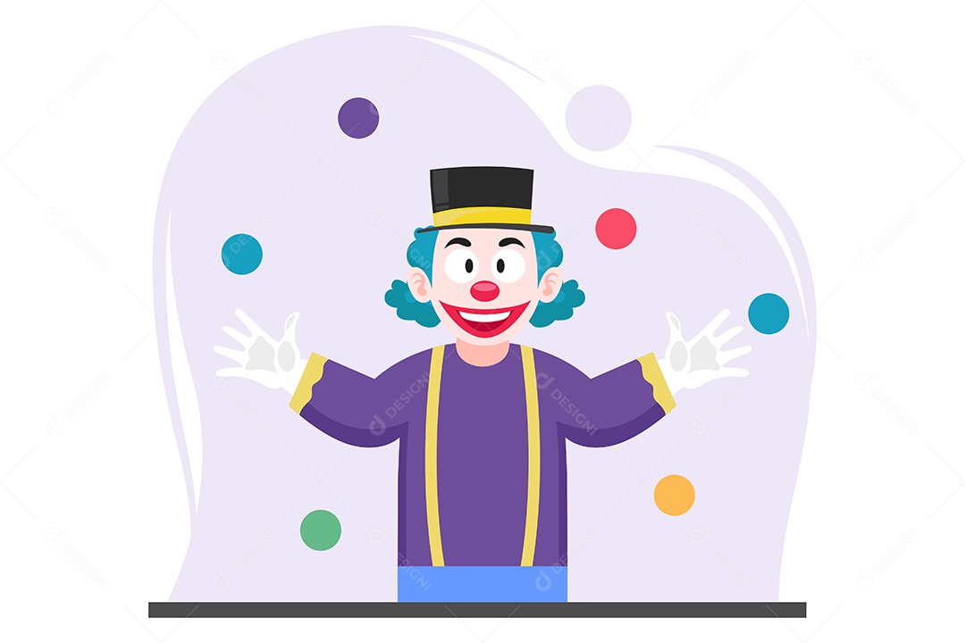 Ilustração do Dia da Mentira 01 de Abril Vetor EPS