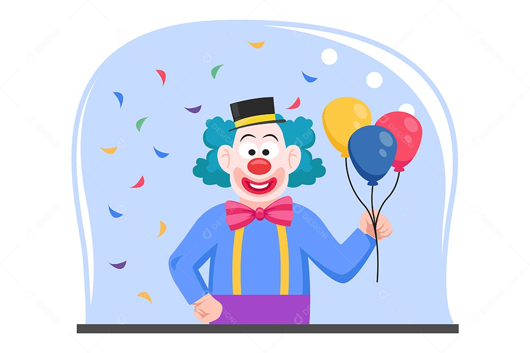 Ilustração do Dia da Mentira 01 de Abril Vetor EPS