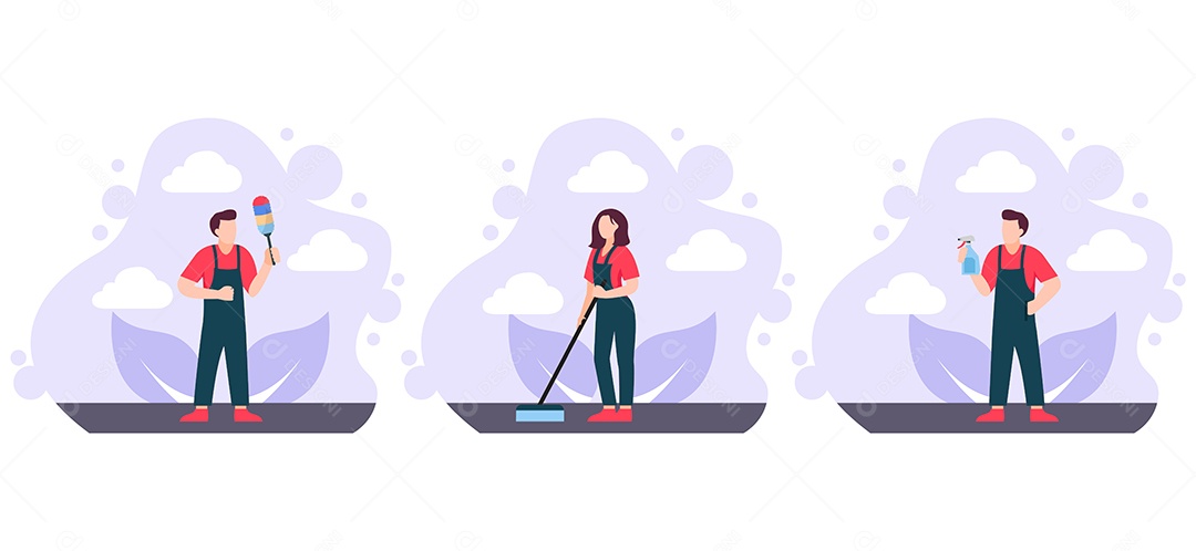 Ilustração do Dia do Trabalho Vetor EPS