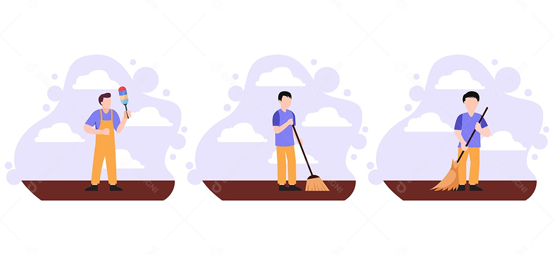 Ilustração do Dia do Trabalho Vetor EPS