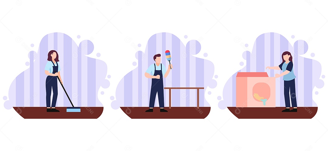 Ilustração do Dia do Trabalho Vetor EPS