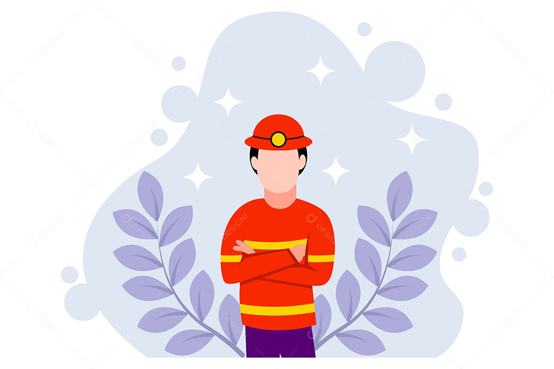 Ilustração do Dia do Trabalho Vetor EPS