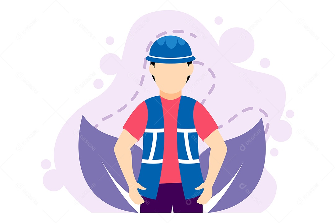 Ilustração do Dia do Trabalho Vetor EPS