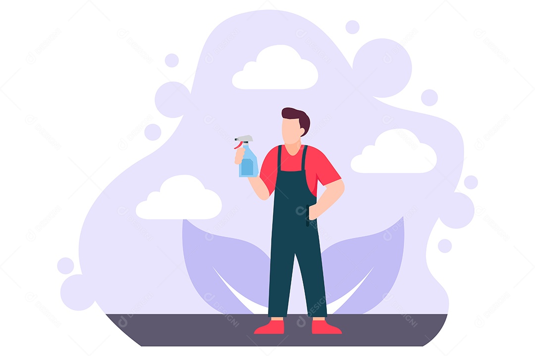 Ilustração do Dia do Trabalho Vetor EPS