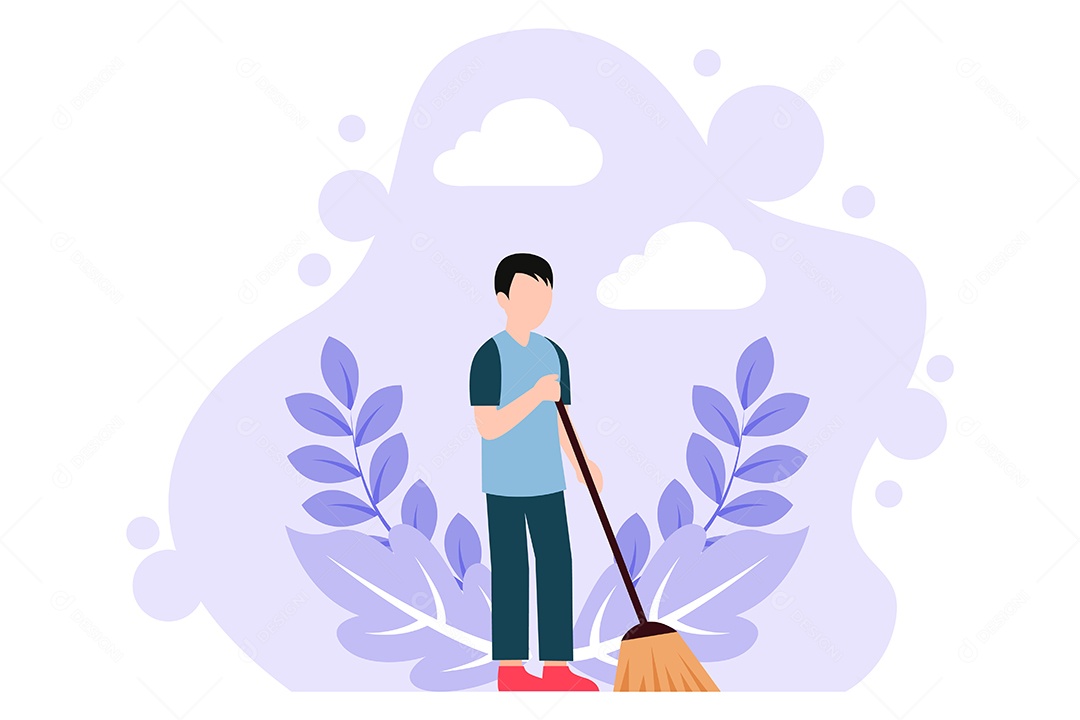 Ilustração do Dia do Trabalho Vetor EPS