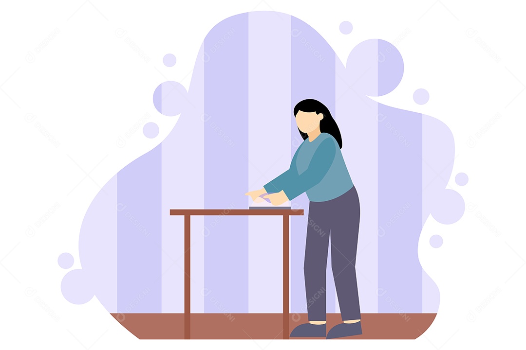 Ilustração do Dia do Trabalho Vetor EPS