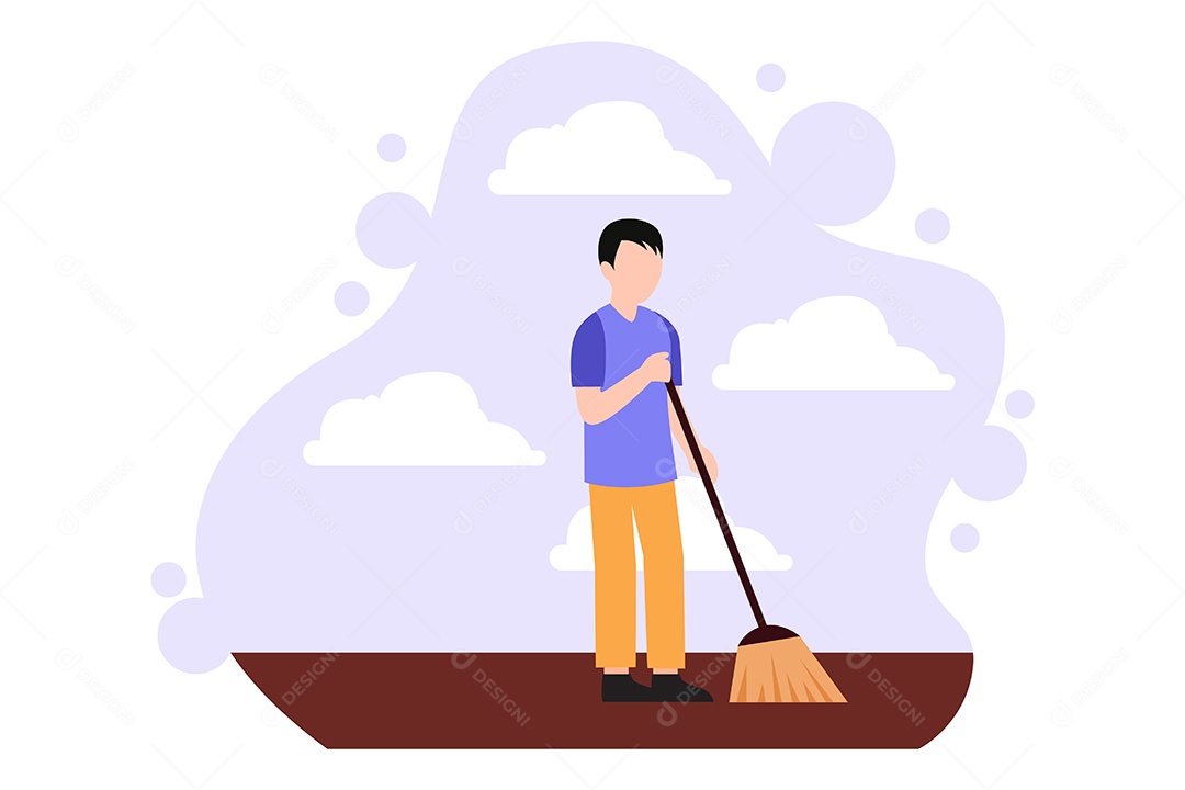 Ilustração do Dia do Trabalho Vetor EPS