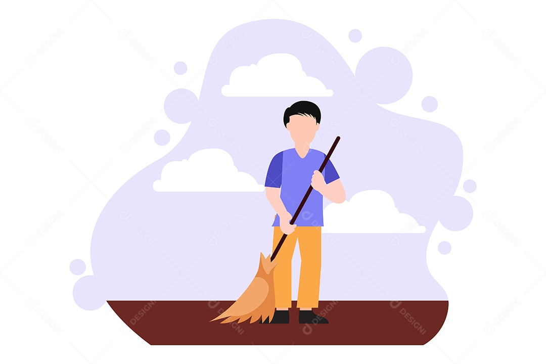 Ilustração do Dia do Trabalho Vetor EPS